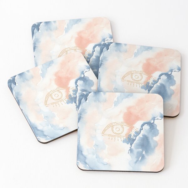 Item preview, Pastel gold eye marble pattern designed and sold by LDLove.