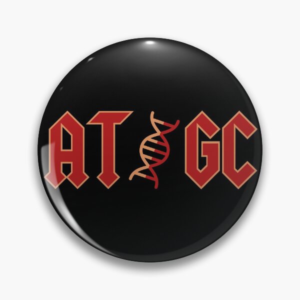 Item preview, AT GC Vintage AC/DC Molecular genetic code designed and sold by labstud.