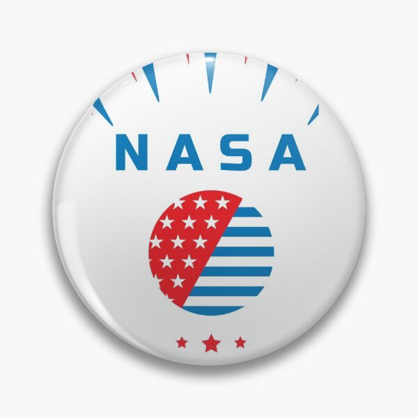Artikelvorschau, NASA-Logo mit amerikanischer Flagge entworfen und verkauft von The Full Cart.