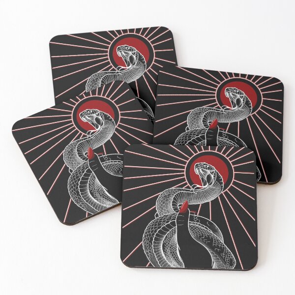 Item preview, Red and black - SERPENT designed and sold by Skullkidink.