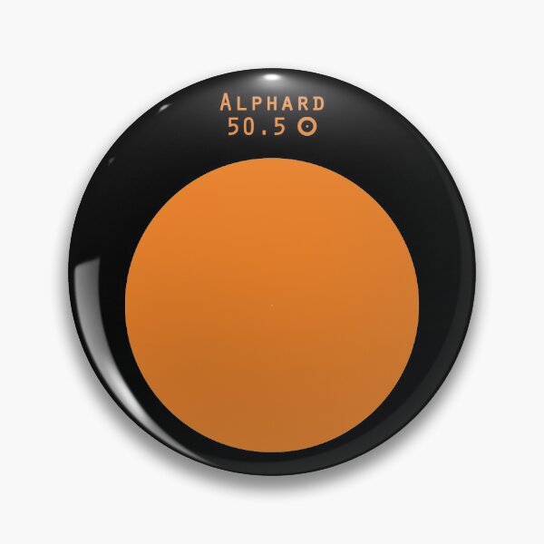 Item preview, Alphard - Sun size comparison designed and sold by MetaPhyStore.
