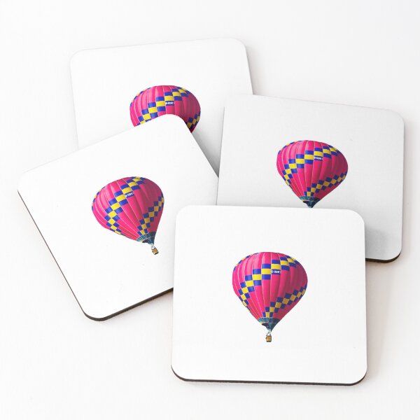 Item preview, Single hot pink hot air balloon designed and sold by Madeleine Cardozo.