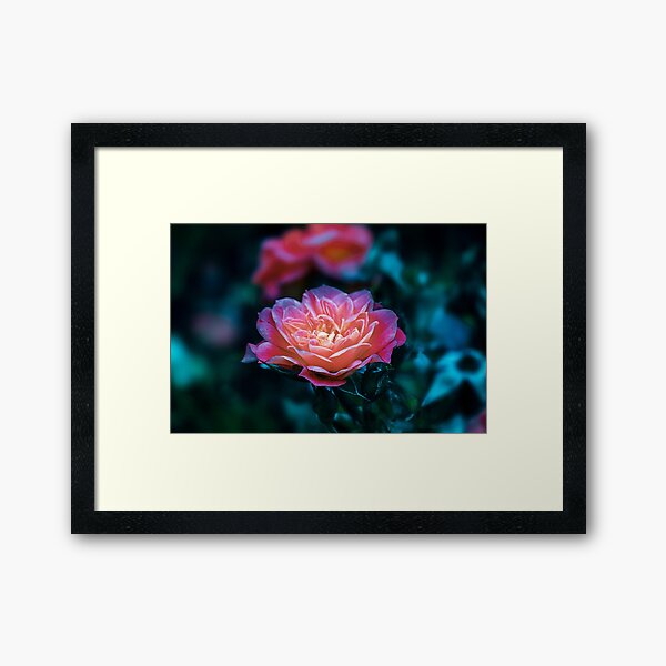 after glow Framed Art Print