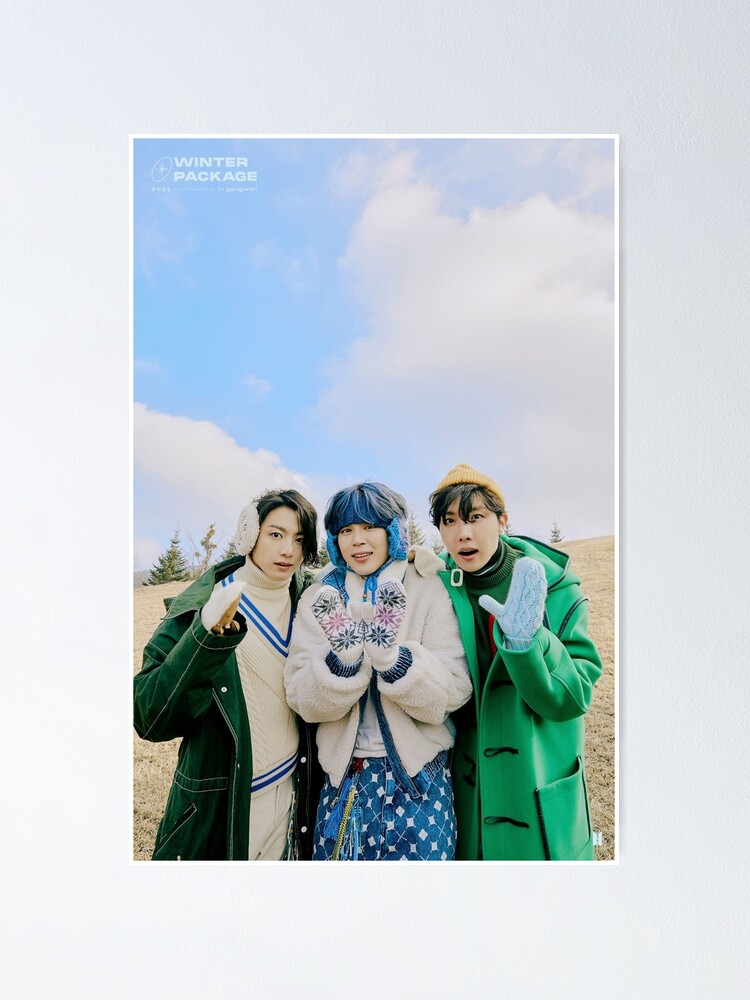 BTS 2021 WINTER PACKAGE Cut | Jungkook, Jimin, j-hope | Poster