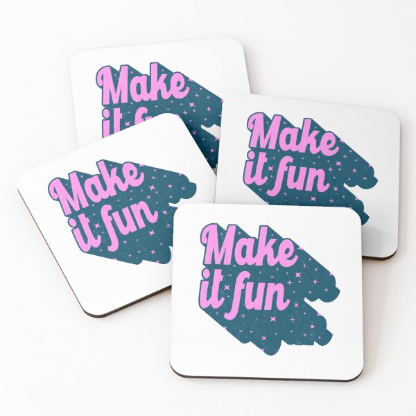 Item preview, Make it fun designed and sold by stonedwitch.