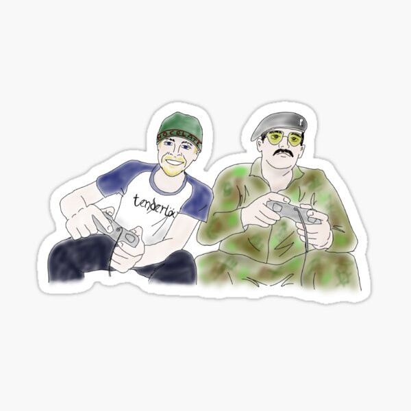 Spaced - Tim Bisley and Mike Watt Sticker