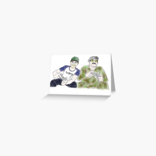 Spaced - Tim Bisley and Mike Watt Greeting Card