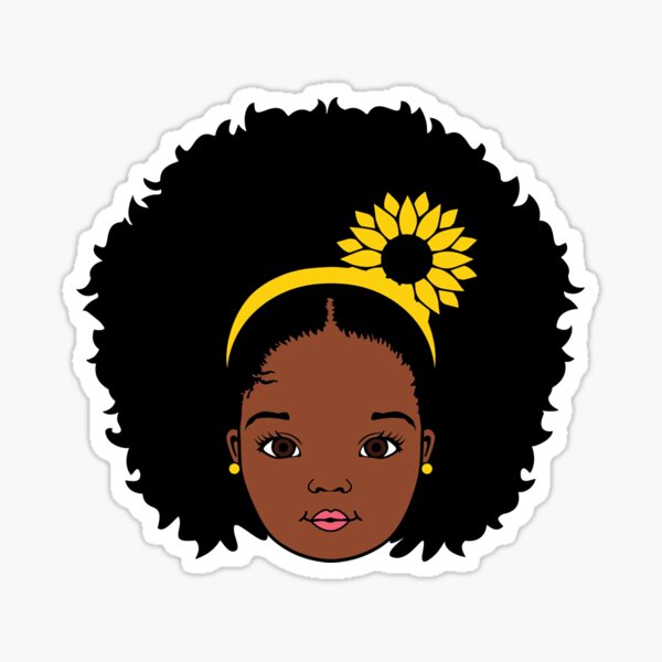 Free Free 122 Sunflower Afro Puff Baby Clipart SVG PNG EPS DXF File