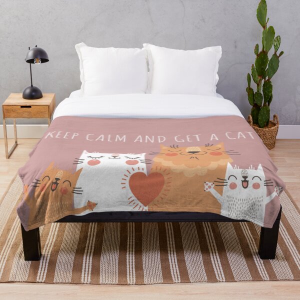 Item preview, Keep calm, get a cat designed and sold by Cocodek.