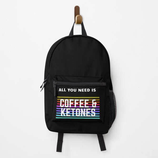 Item preview, All you need is Coffee and Ketones (rainbow) designed and sold by Le Plus Three.