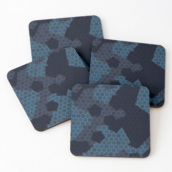 Item preview, Hex camo blue designed and sold by tristanmillward.