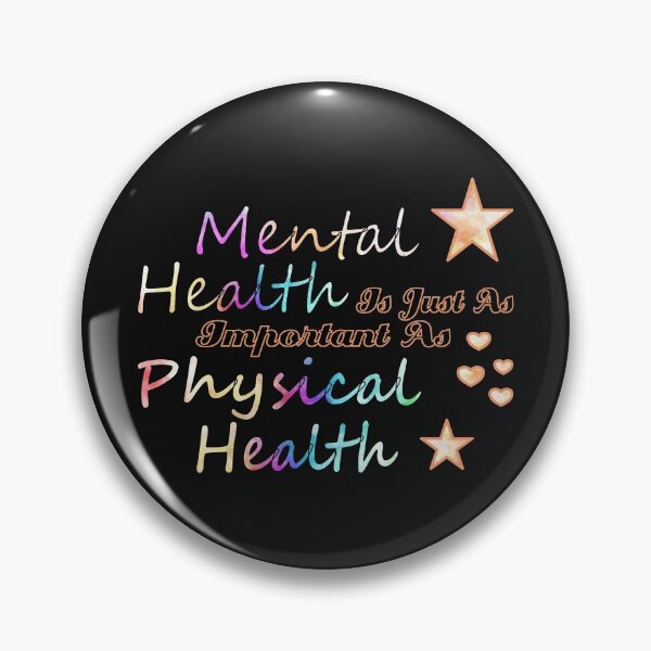 Item preview, Mental Health Is Just As Important As Physical Health Essential Sticker designed and sold by Love2MakeArt.