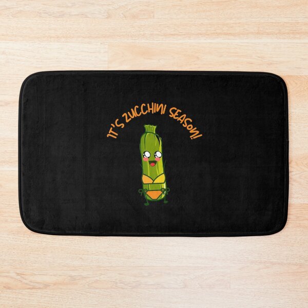 Item preview, It's Zucchini Season - it's Bikini Season - food Pun designed and sold by GoodMoodFood.