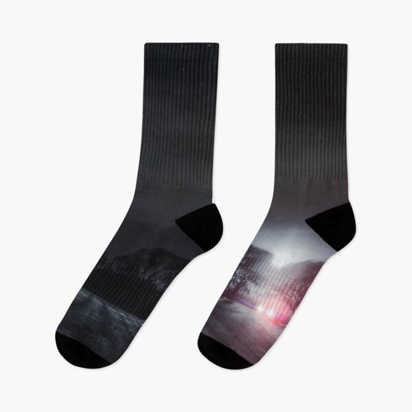 Item preview, Lone driver in a dark field designed and sold by simonbratt.