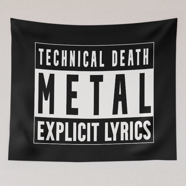 Item preview, Heavy Metal Black Death Thrash Technical Music Band designed and sold by MetalApocalypse.