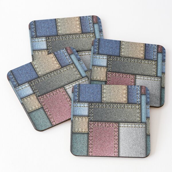 Item preview, Multi Different Colors Jeans Colorful Design designed and sold by Opal Print.
