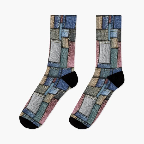 Item preview, Multi Different Colors Jeans Colorful Design designed and sold by Opal Print.