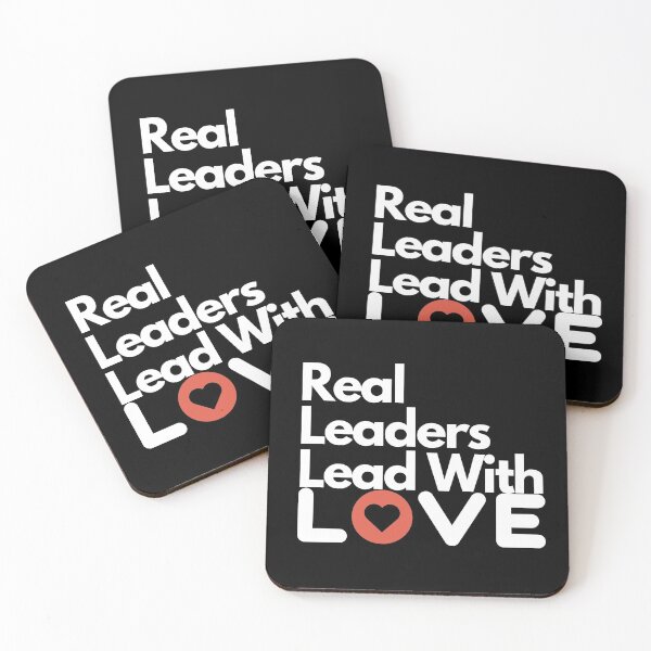 Item preview, Real Leaders Lead With Love designed and sold by Gmaish.