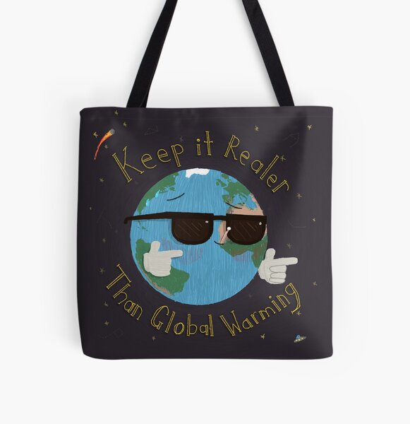 Keep it Real All Over Print Tote Bag