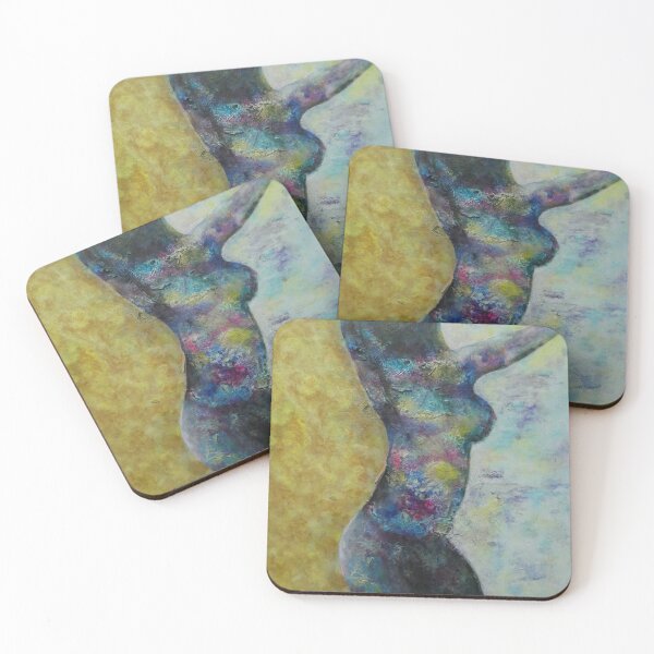 Item preview, Natural woman in colors painting designed and sold by Trueselfart.