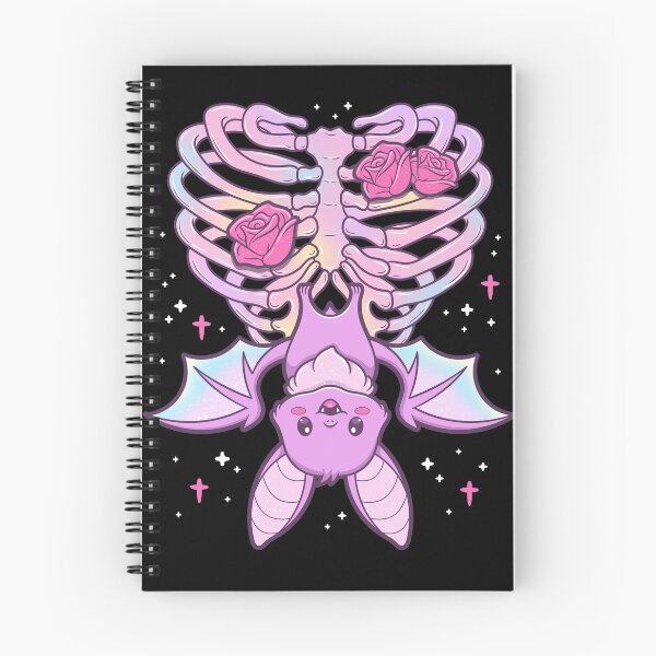 Item preview, Kawaii Pastel Goth Cute Creepy Bat designed and sold by cchiaw.