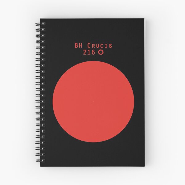 Item preview, BH Crucis (Welch's Red Variable) - Sun size comparison designed and sold by MetaPhyStore.