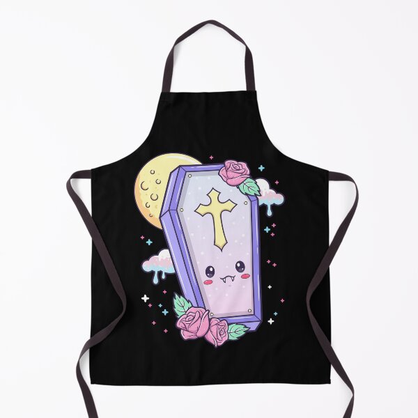 Item preview, Kawaii Pastel Goth Cute Creepy Coffin designed and sold by cchiaw.
