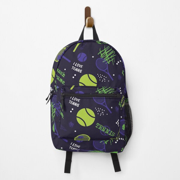 Item preview, Neon Tennis pattern [green and purple] designed and sold by EvieWoj.