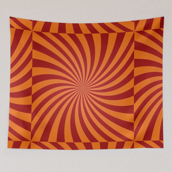 Item preview, Orange and Red Spiral Motion designed and sold by DigitalNobleman.