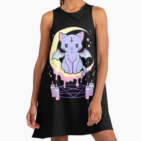 white christmas dresses Pastel Goth T-Shirt Dress XL