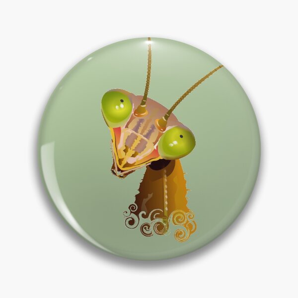 Item preview, Praying mantis with mystical eyes 2 designed and sold by Kabira77.