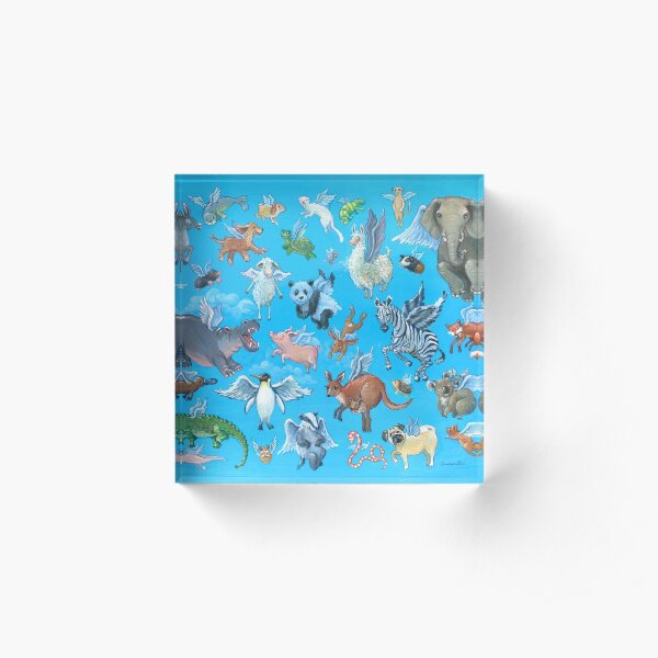 Tierische Engel - Animangels - Angimals Acrylblock