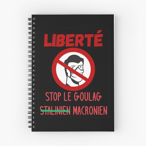 Aperçu de l'œuvre LibertéGoulagMacronien créée et vendue par JeanJohnJohn.