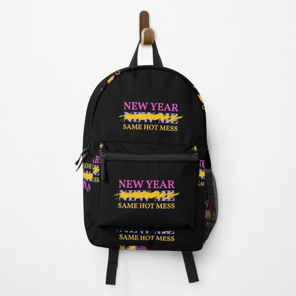 Item preview, New Year, Same Hot Mess – 2021 Resolutions Didn't Happen And I'm Still The Same designed and sold by The Green Corner.