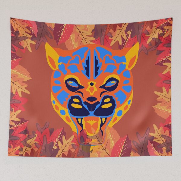 Item preview, Detailed Vibrant Jaguar Animal Head designed and sold by 1ALPHA.