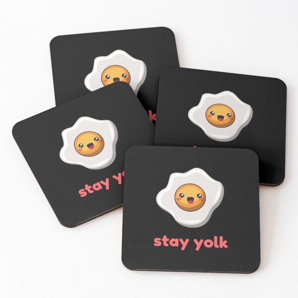 Item preview, Stay Woke - Stay Yolk - Food Pun designed and sold by GoodMoodFood.