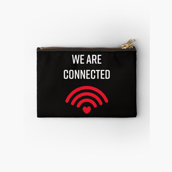 Item preview, We are connected for black background designed and sold by Coowo22.