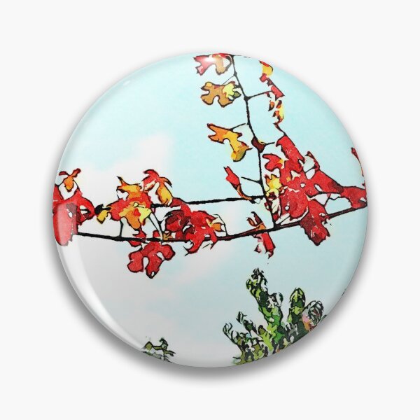 Item preview, Hortus Conclusus: branch with red leaves and trees designed and sold by Giuseppe Cocco.