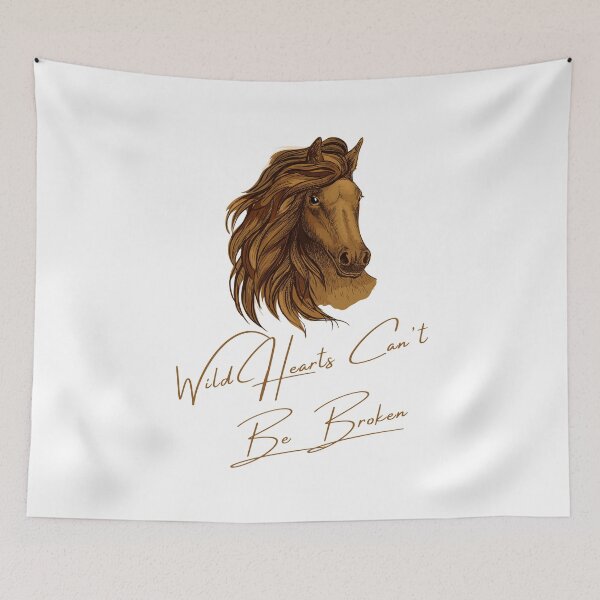 Item preview, Wild Brown Mustang Horse designed and sold by 1ALPHA.