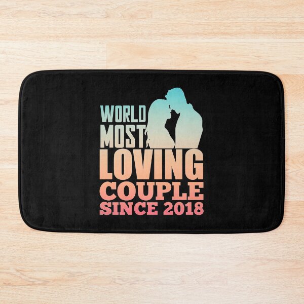 Item preview, World Most Loving Couple Since 2018-Romantic  designed and sold by KGN  CREATIVITY.