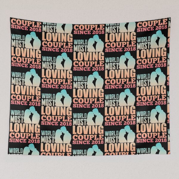 Item preview, World Most Loving Couple Since 2018-Romantic  designed and sold by KGN  CREATIVITY.