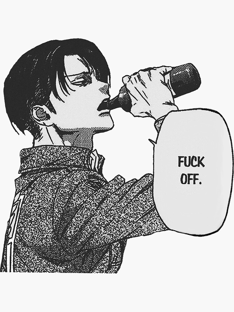 Captain Levi “Fuck off” Attack on titan by Teafoxnet1213