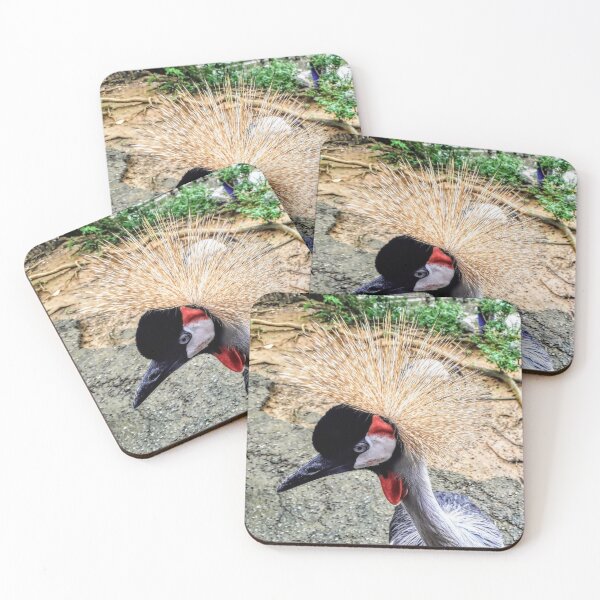 Item preview, East African Crowned Crane Bird designed and sold by Tanja Dianova.
