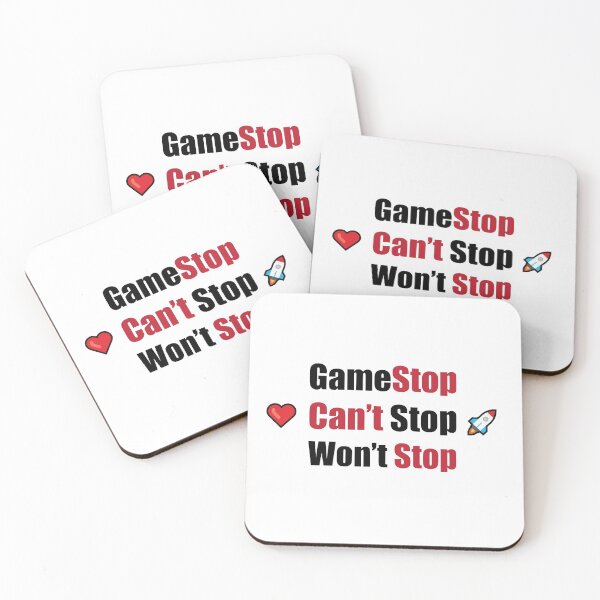 Item preview, GameStop Can't stop won't stop designed and sold by Skelbunny.