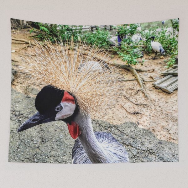 Item preview, East African Crowned Crane Bird designed and sold by Tanja Dianova.