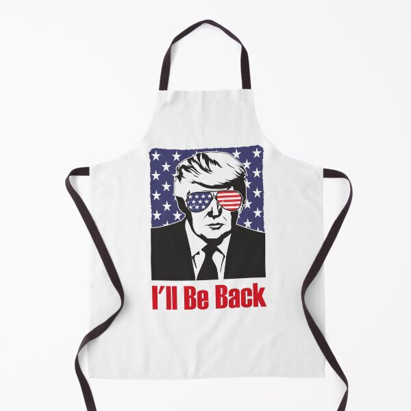 Item preview, Trump I'll Be Back patriotic with sunglasses designed and sold by TeeThePeople.