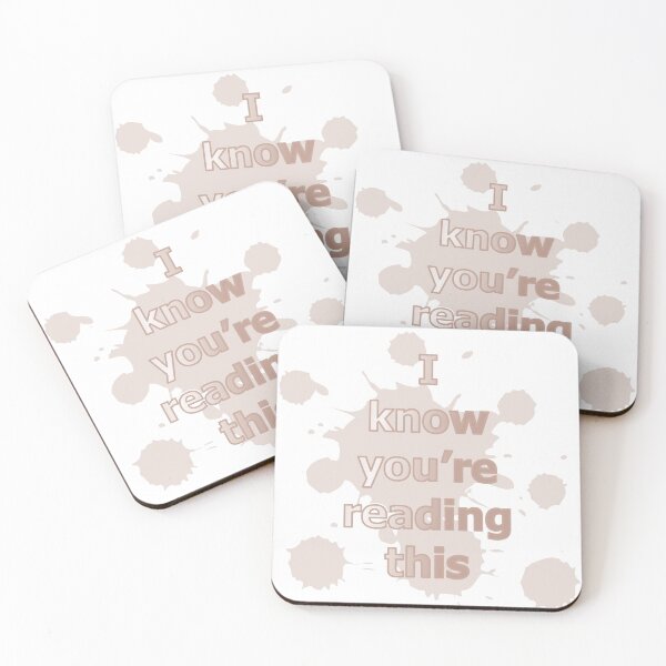 Item preview, I know you're reading this designed and sold by CSouissi.