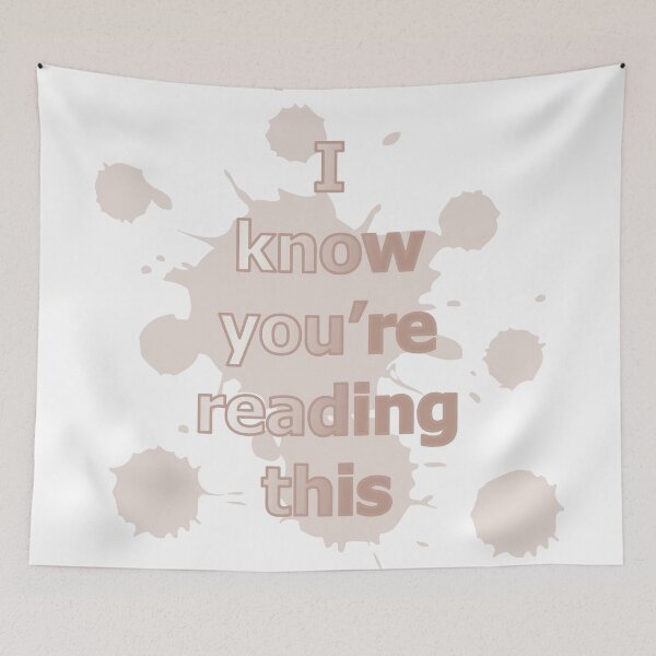 Item preview, I know you're reading this designed and sold by CSouissi.