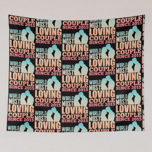 Item preview, World Most Loving Couple Since 2015-Romantic  designed and sold by KGN  CREATIVITY.