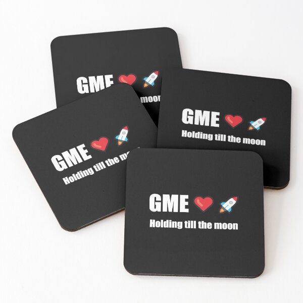 Item preview, Gme gamestop holding till the moon designed and sold by Skelbunny.